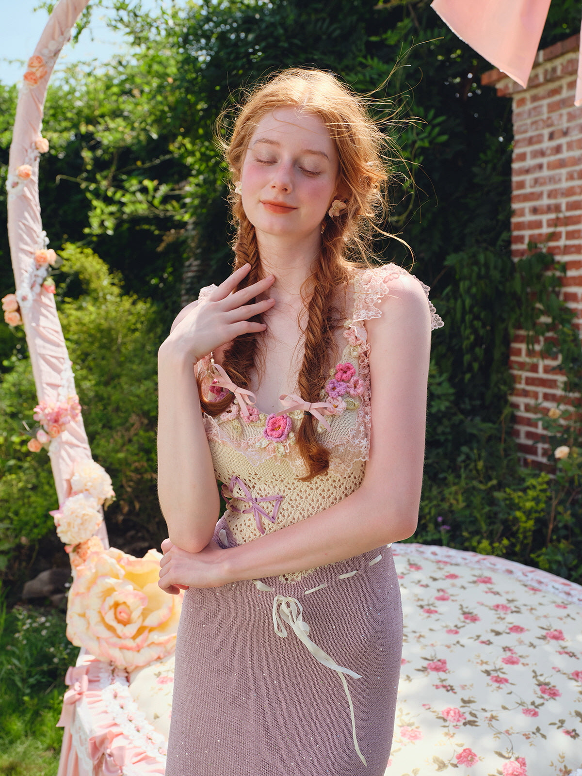 Enchanted Garden Knitted Dress