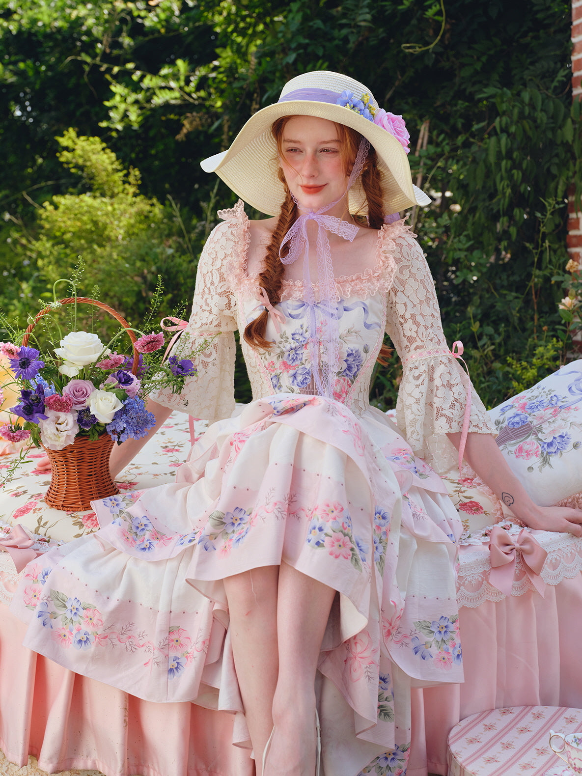 Princess Enchanted Garden Lace Dress