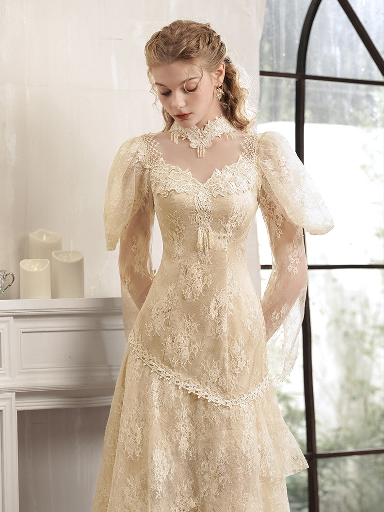 Timeless Elegance Layered Lace Dress