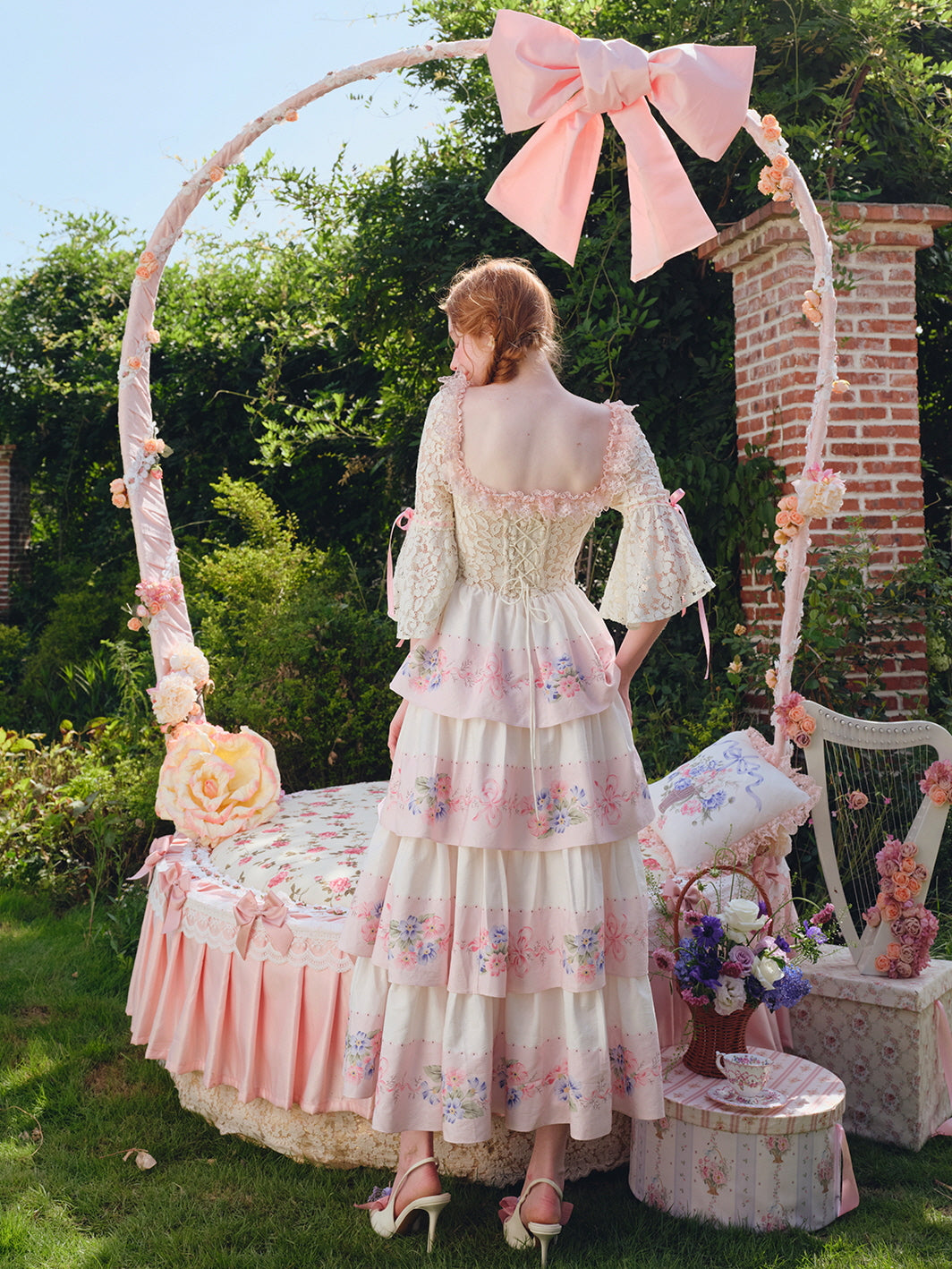 Princess Enchanted Garden Lace Dress