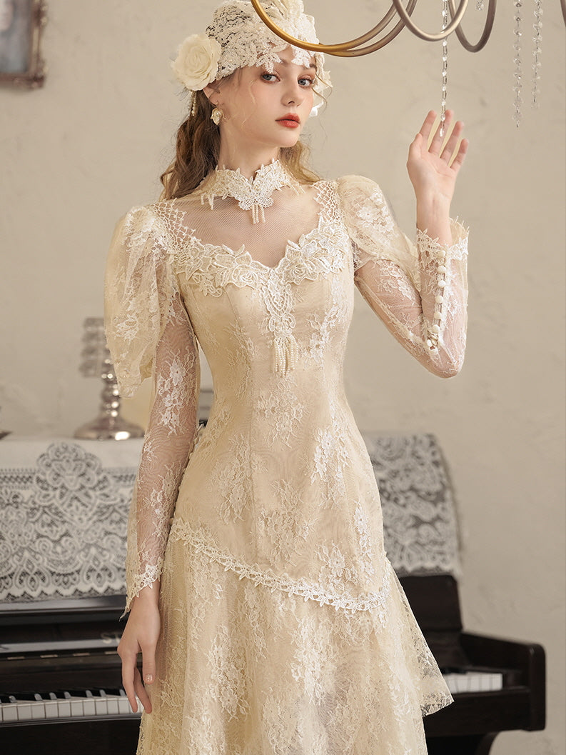 Timeless Elegance Layered Lace Dress