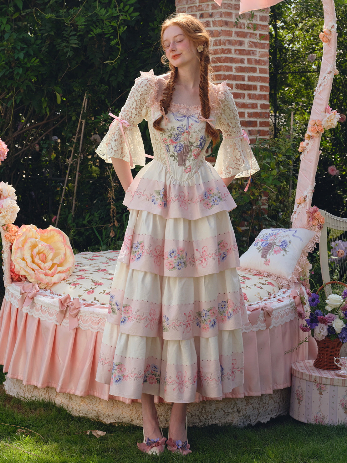 Princess Enchanted Garden Lace Dress