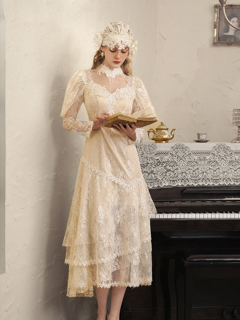 Timeless Elegance Layered Lace Dress