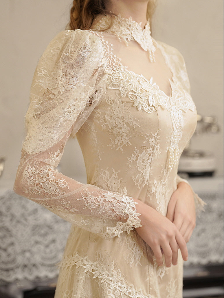 Timeless Elegance Layered Lace Dress