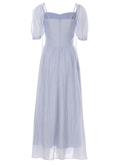 The Isabella Blue Princess Maxi Dress