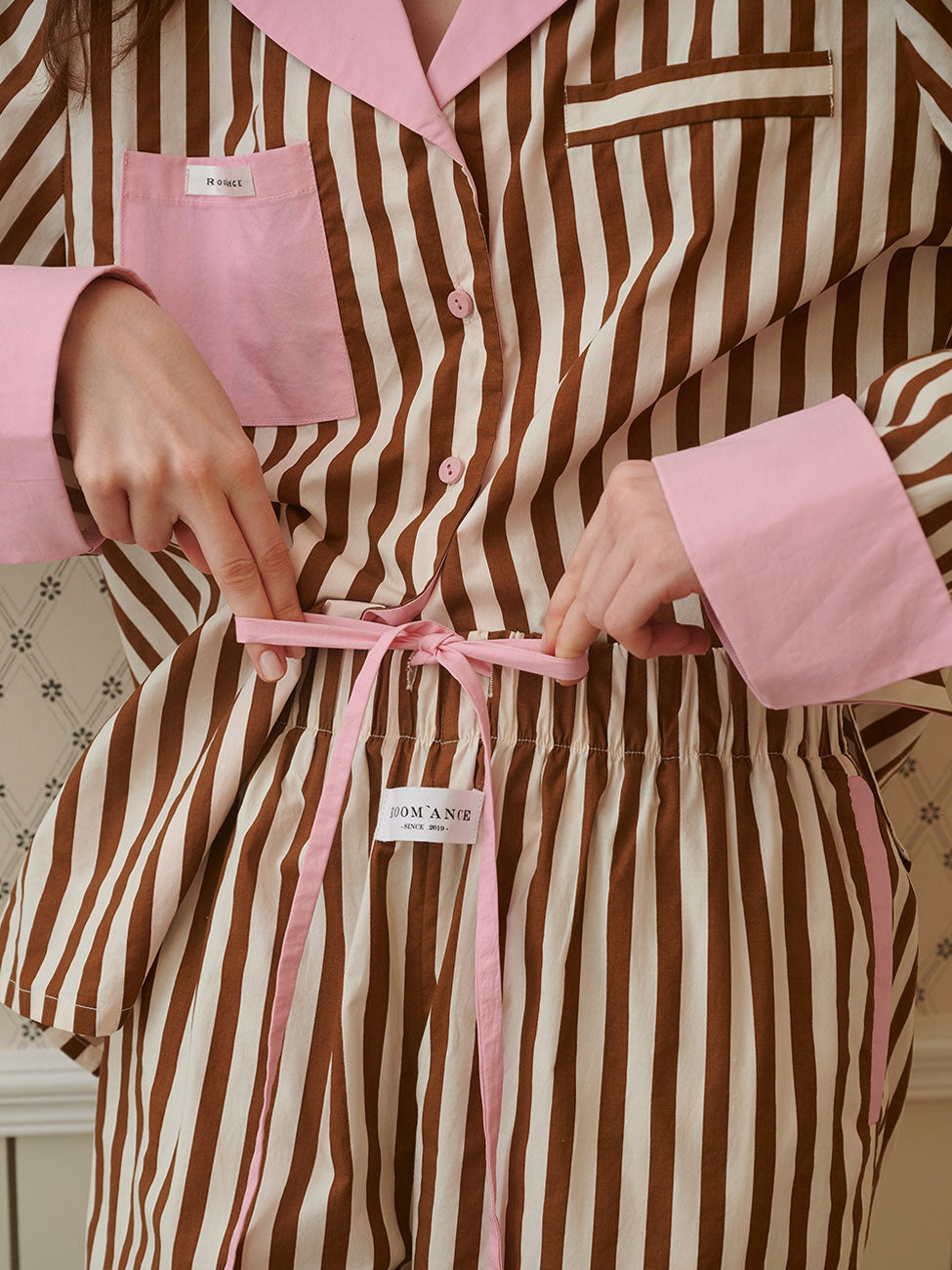 Sweet Stripes Cotton Pajama Loungewear