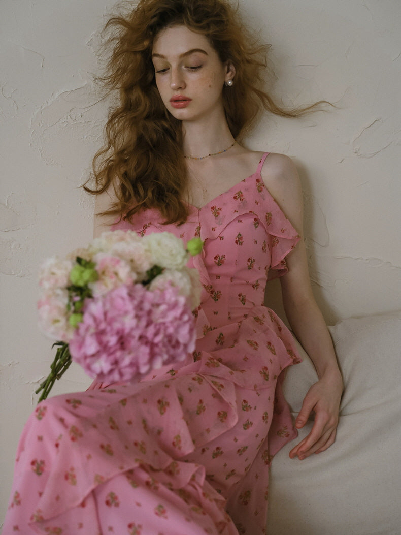 Lily's Romantic Blossom Dress