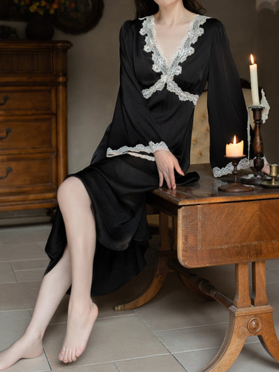PLEATED SHORT THE NIGHT IS NOIR