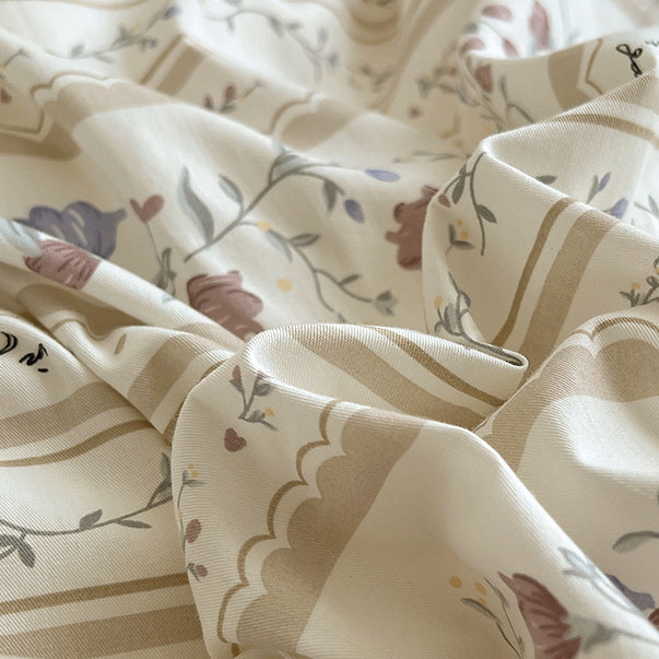 Spring Cotton Princess Style Bedding Set