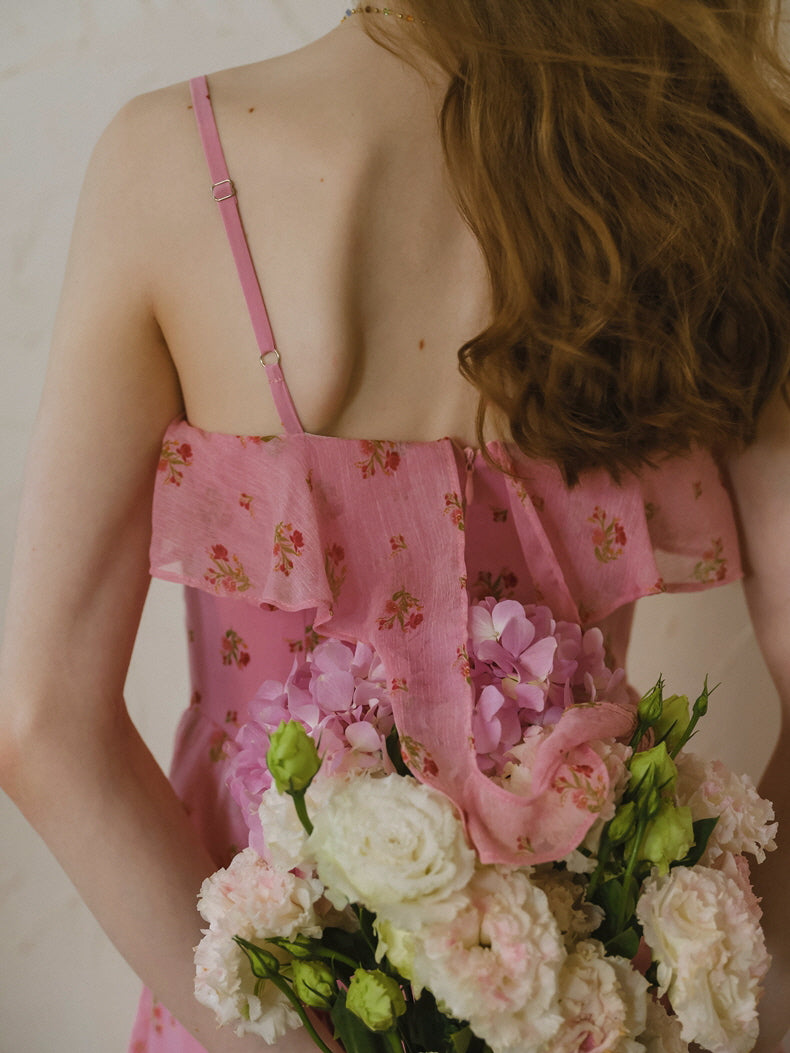 Lily's Romantic Blossom Dress