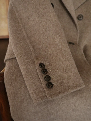 Timeless Wool Double-Breasted Coat