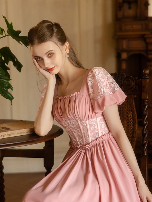 Vintage Princess Light Pink Dress