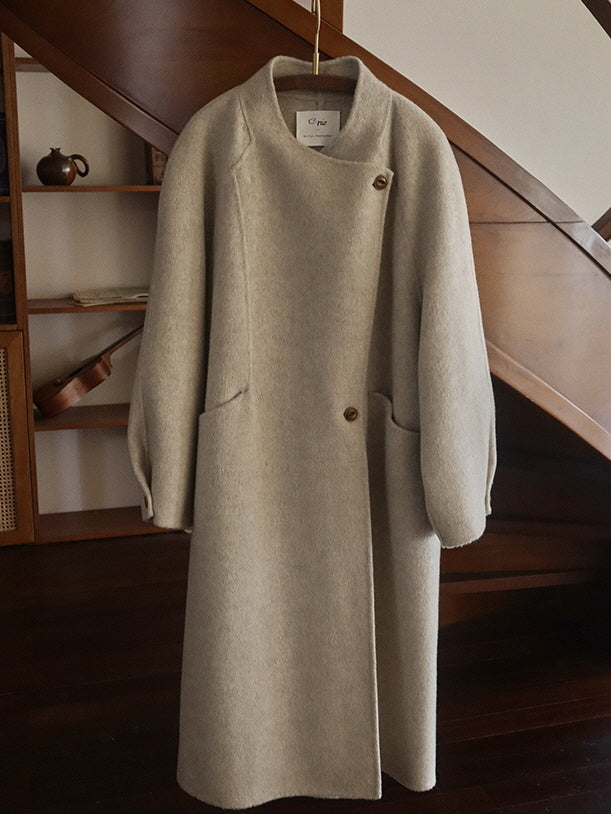 Classic Elegance Wool Coat