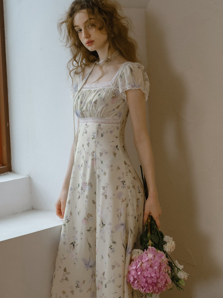 Lily's Ivory Blossom Summer Dress