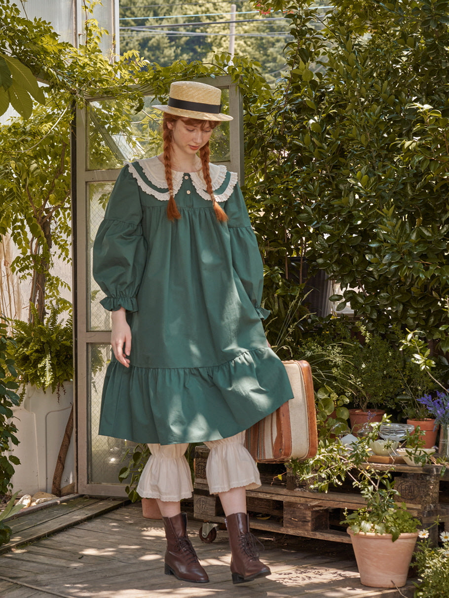 Anne's Green Vintage Roomwear