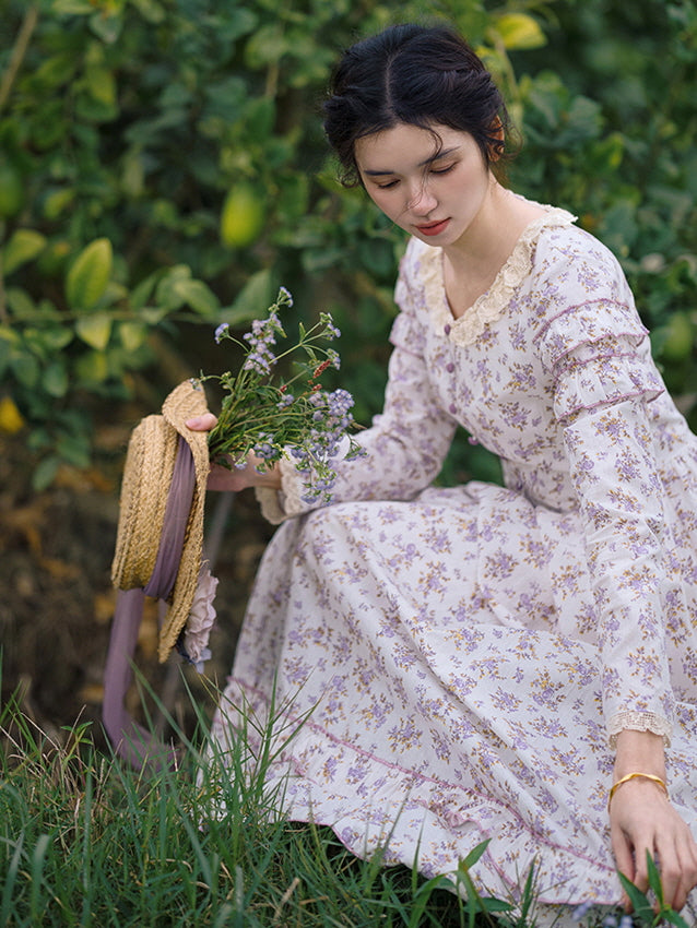 Violet's Vintage Floral Dream