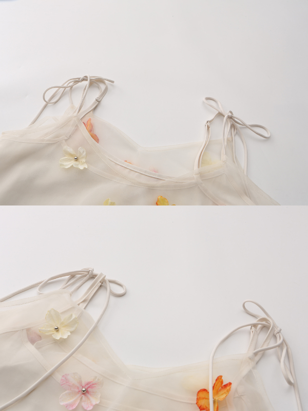 Butterfly Garden Mesh Dress