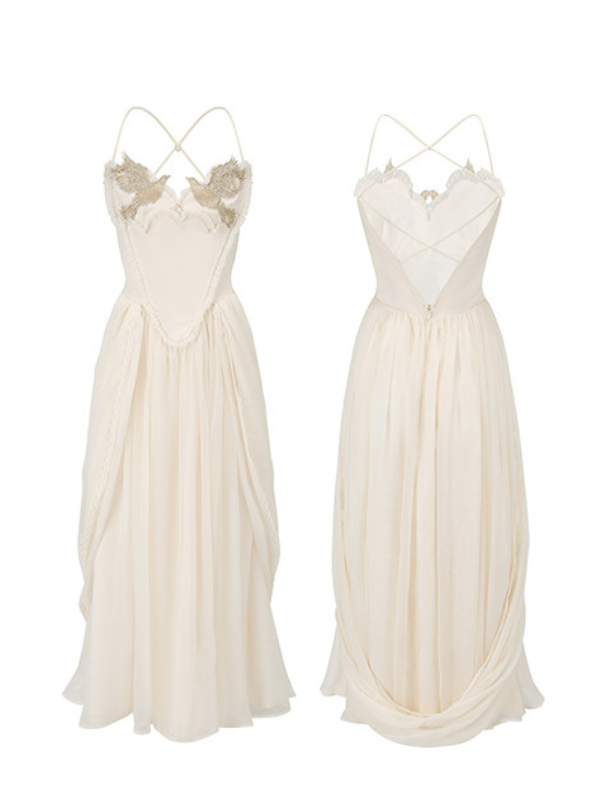 Golden Dove Ivory Fairytale Plus Size Dress