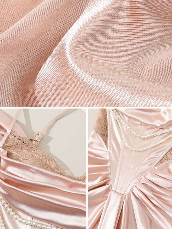 Blush Satin Dream Gown