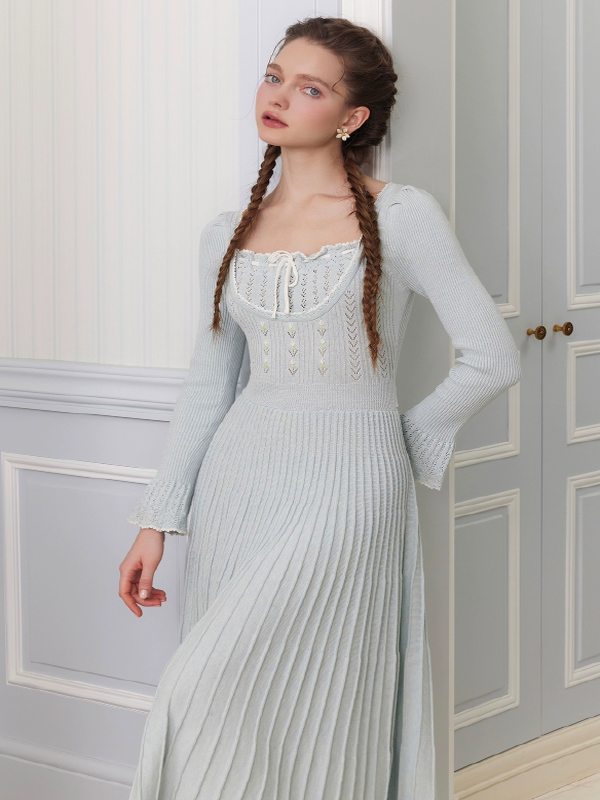 Melody of the Blooming Cotton Dress