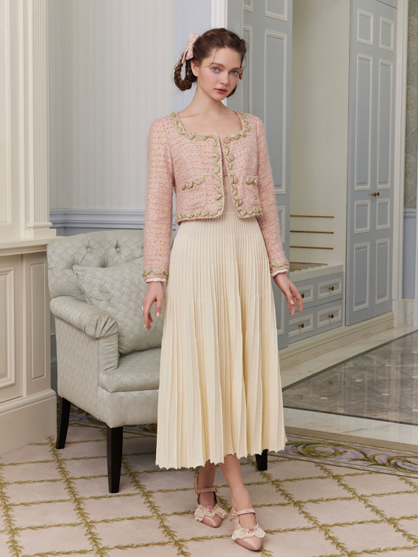 Melody of the Blooming Cotton Dress