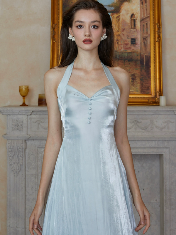 Celestial Silk Reverie Dress