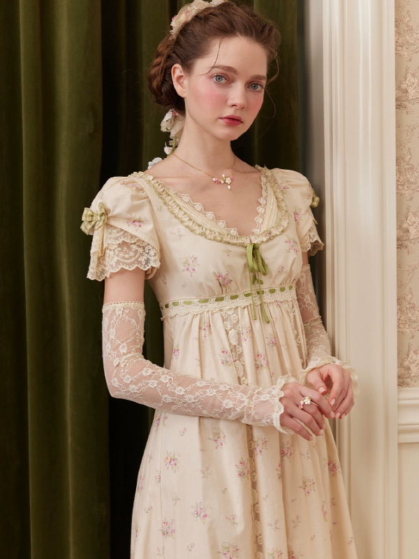 The Ivory Flower Dress's Wait