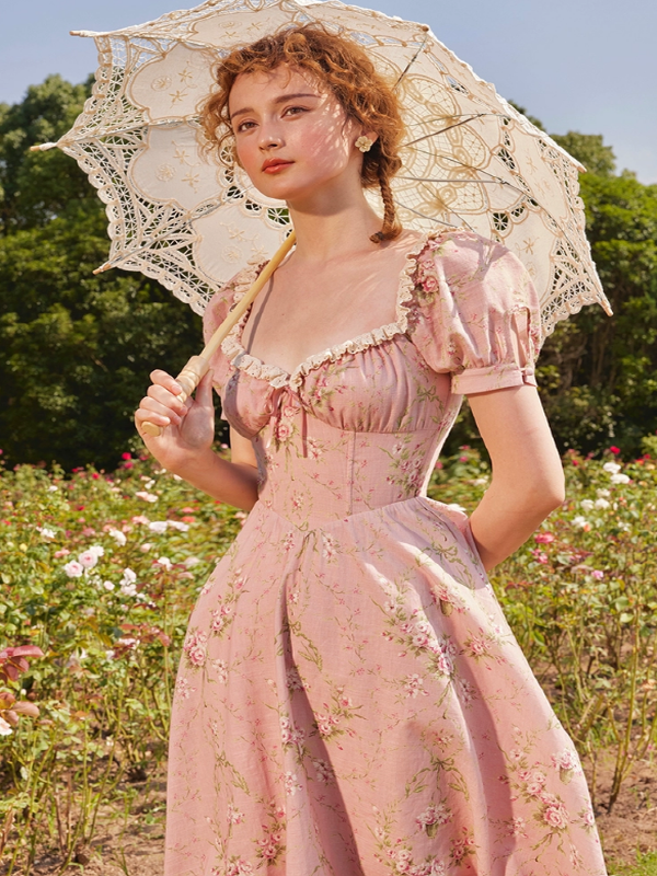 The Enchanted Walk in the Blossom Gown Dress