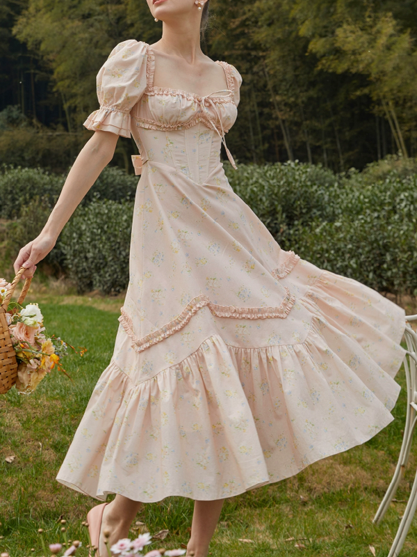 The Fairy of Pink Petals Dress