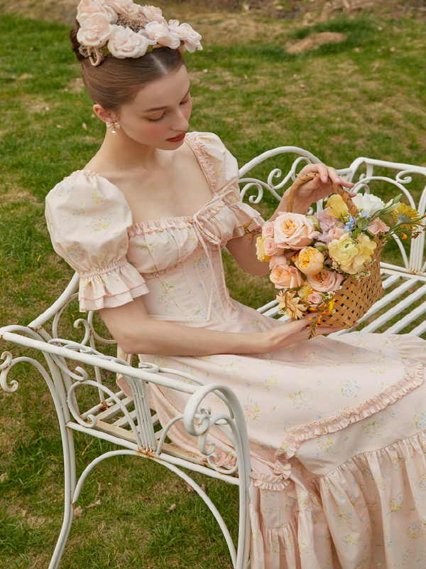 The Fairy of Pink Petals Dress