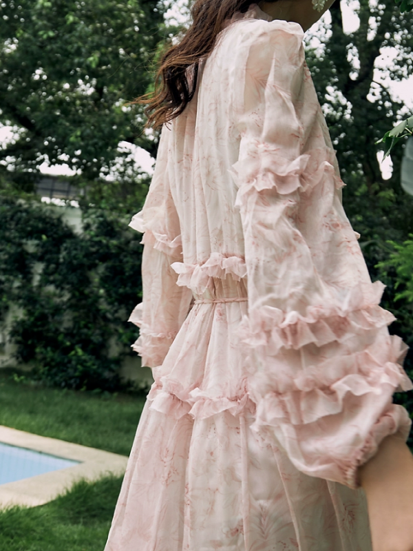 Mood of the Pink Blossom Dress