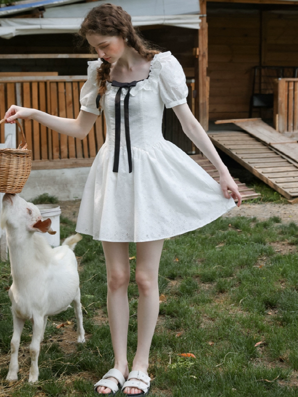 Blossom Girl in the Sunny Farm Dress