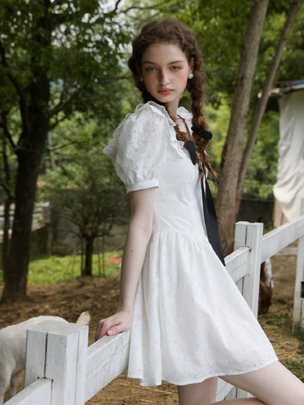 Blossom Girl in the Sunny Farm Dress