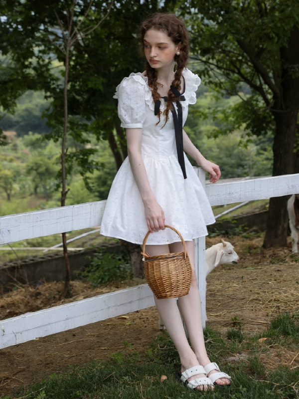 Blossom Girl in the Sunny Farm Dress