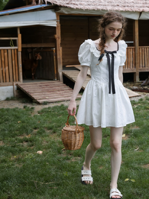 Blossom Girl in the Sunny Farm Dress