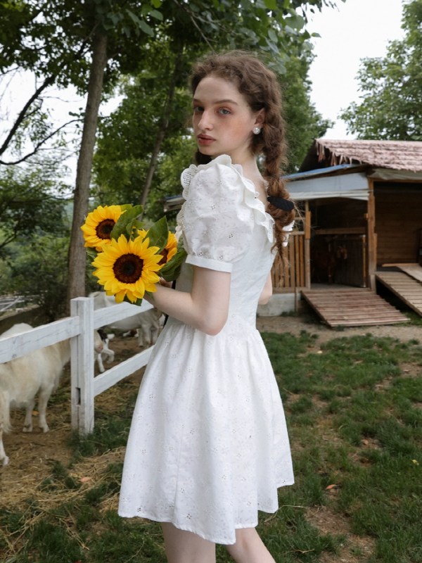 Blossom Girl in the Sunny Farm Dress