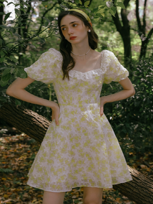 Golden Daisy's Serenade Dress