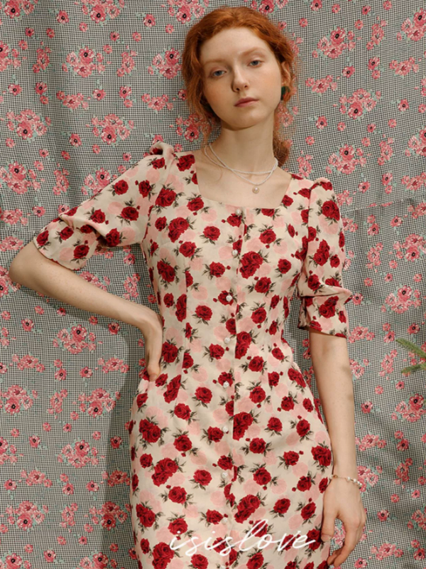 Enchanting Blossom of the Rose Empress Dress