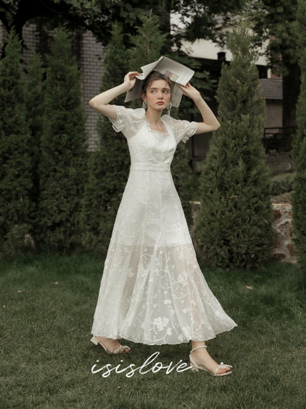 Chiffon Blossom Elegance Dress