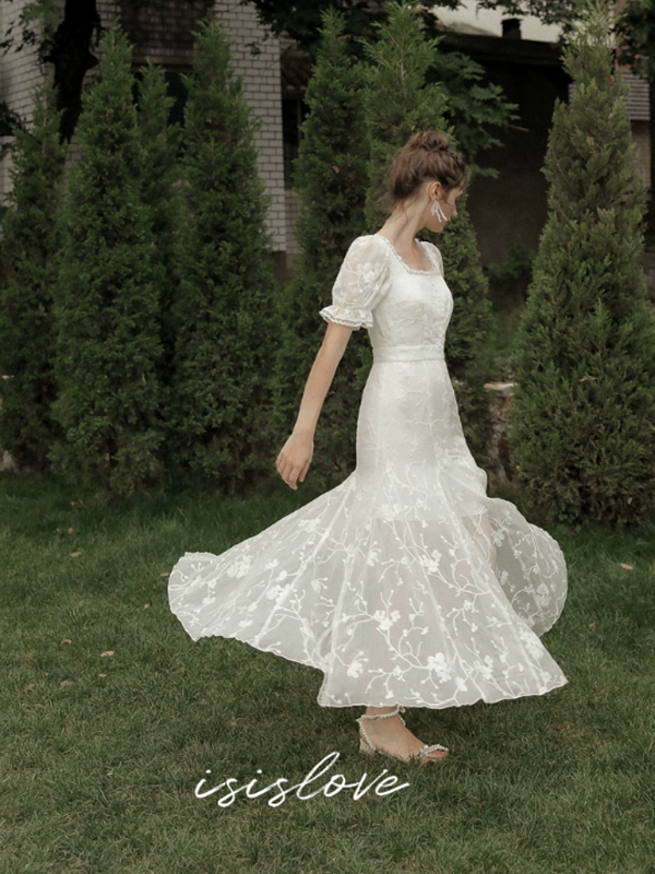 Chiffon Blossom Elegance Dress