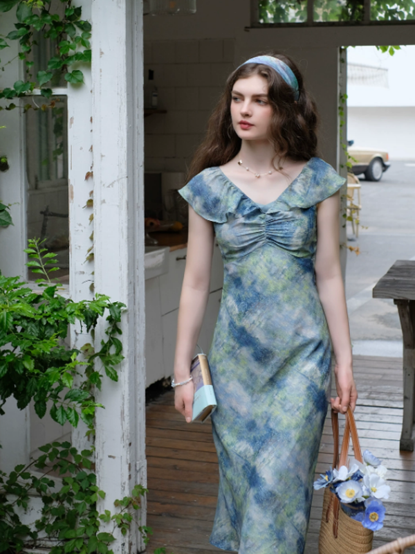 Monet's Garden Serenity Dress