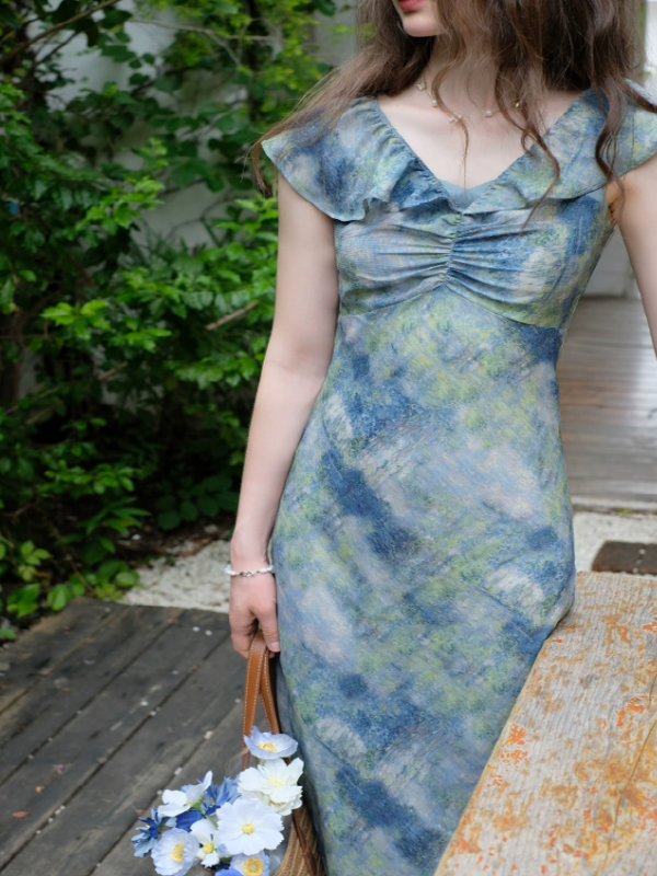 Monet's Garden Serenity Dress