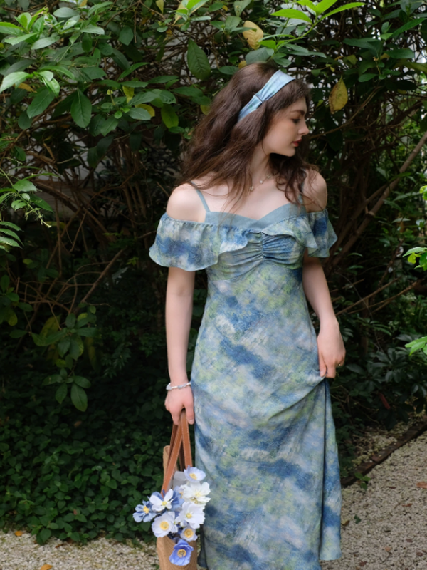 Monet's Garden Serenity Dress