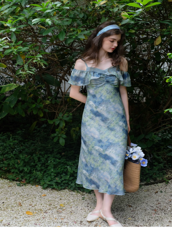 Monet's Garden Serenity Dress