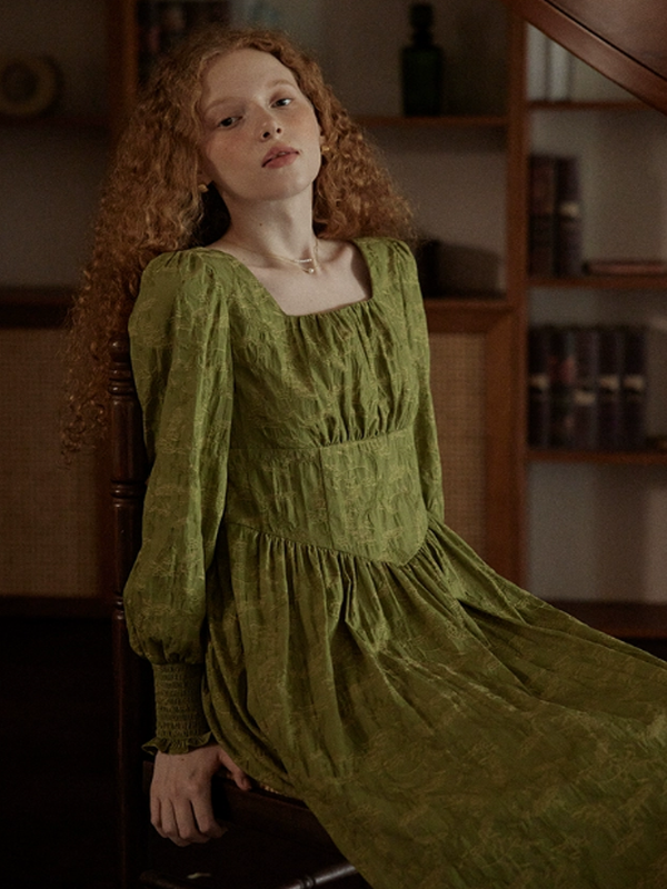 Verdant Enchantment Dress