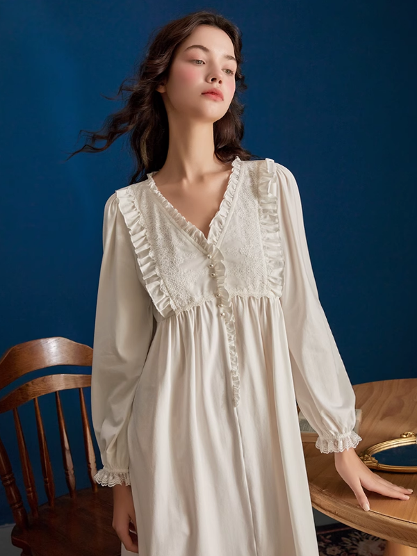 Pure Cotton Charm Nightgown