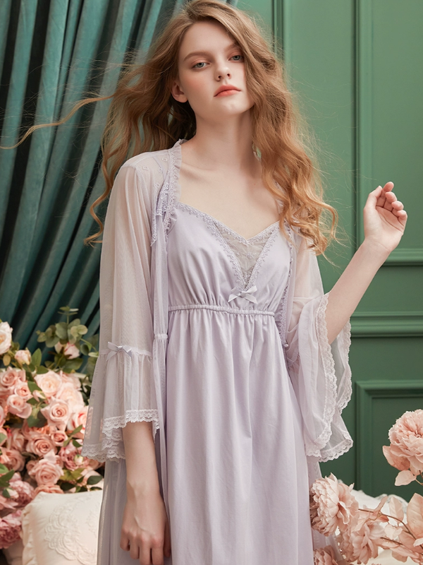 Purple Dream Blossom Nightgown