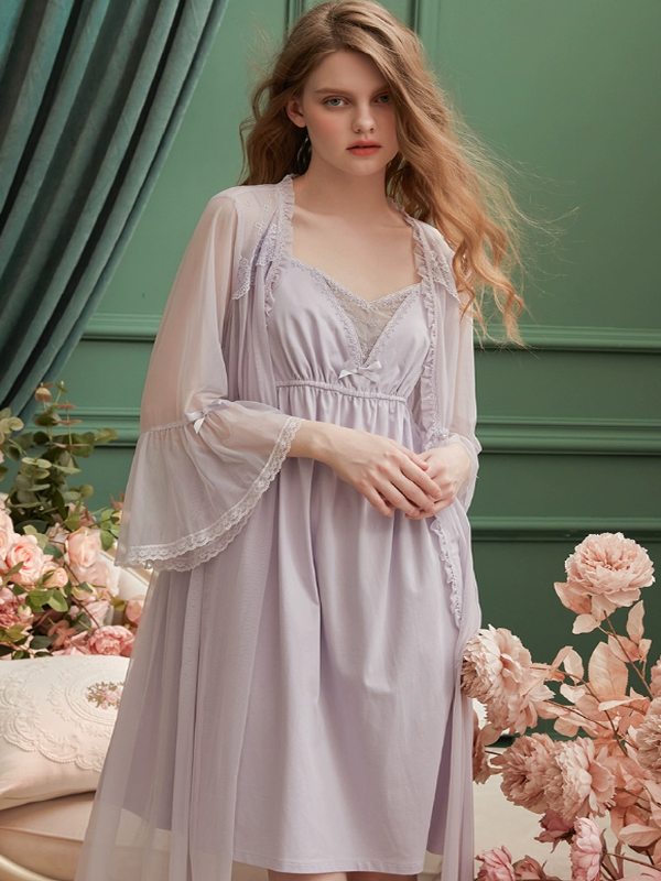 Purple Dream Blossom Nightgown