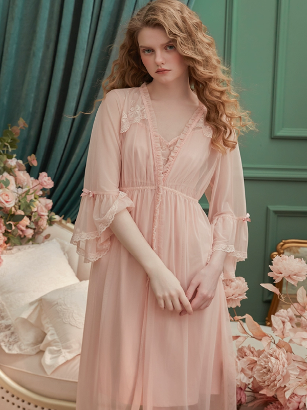 Lovely Pink Blossom Nightgown