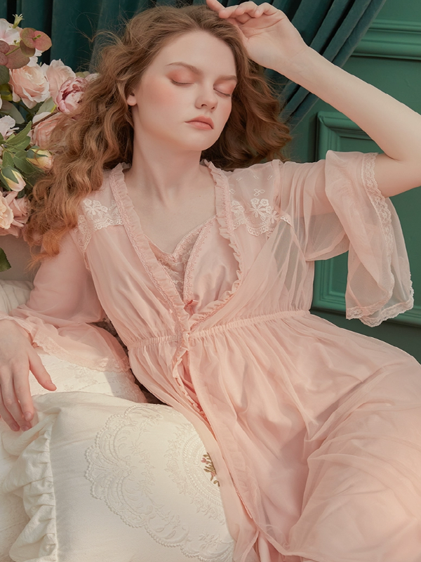 Lovely Pink Blossom Nightgown